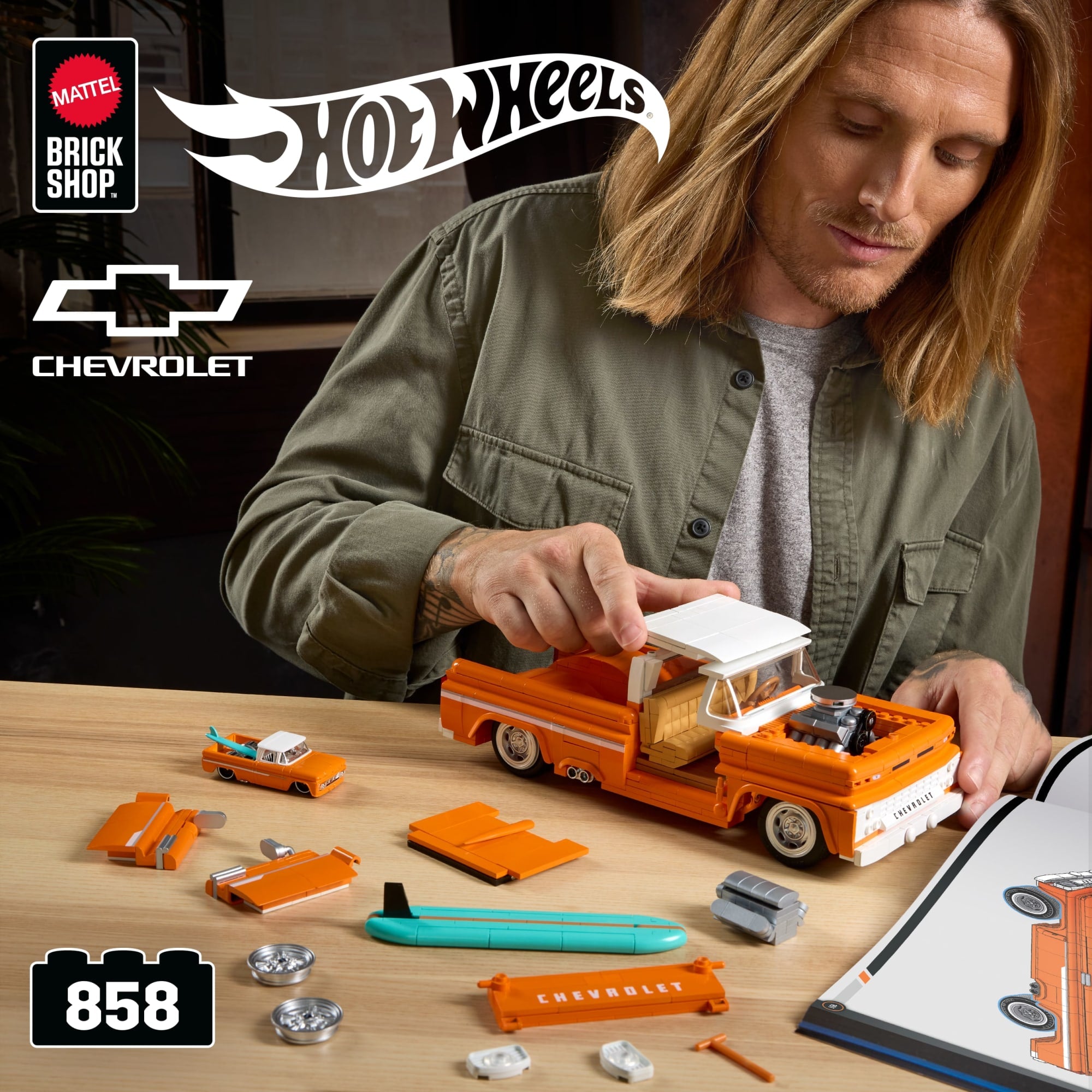 ’62 Chevy Pickup Building Toy Kit
