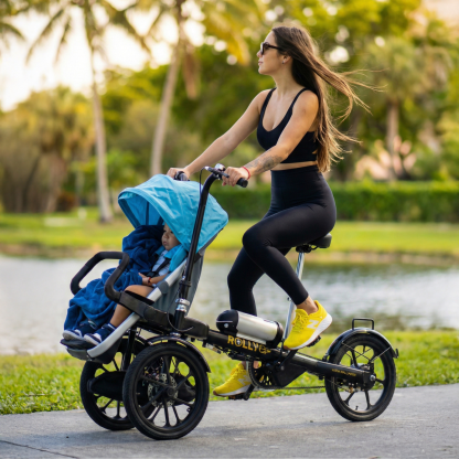 Folding Parent-Child Electric Tricycle