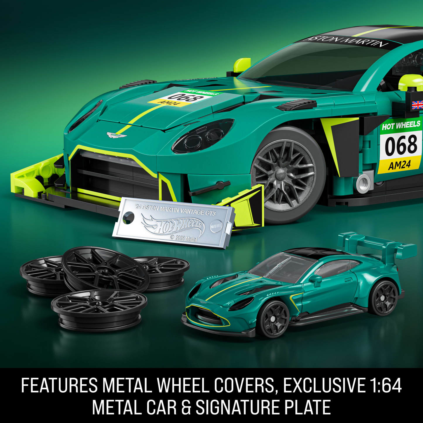 ’24 Aston Martin Vantage Gt3 Building Toy Kit
