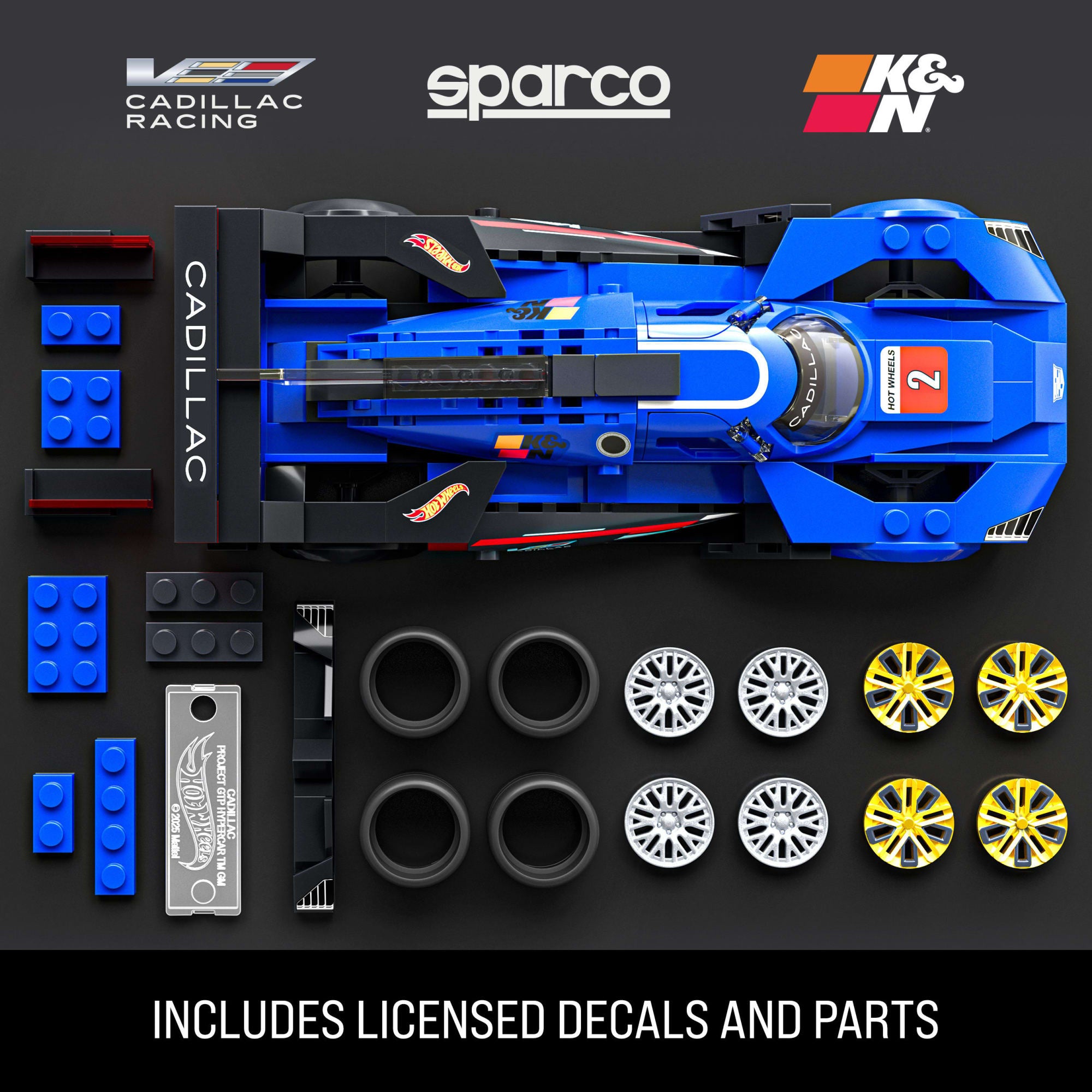 Cadillac Project Gtp Hypercar Building Toy Kit