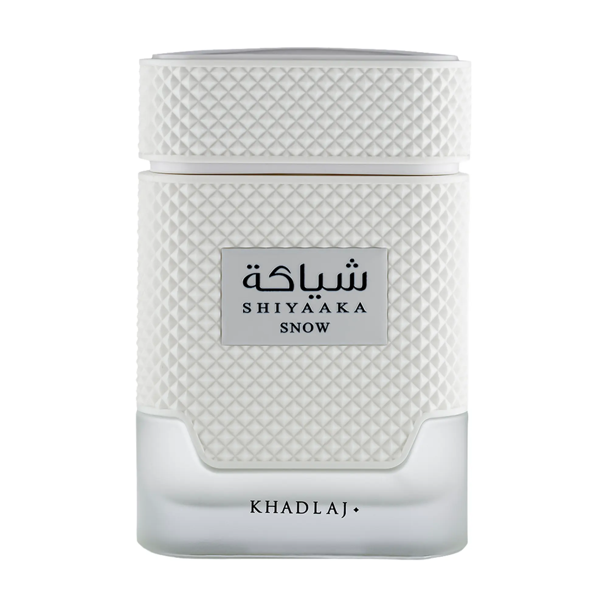 Khadlaj Shiyaaka Snow for Men Eau de Parfum Spray, 3.4 Ounce