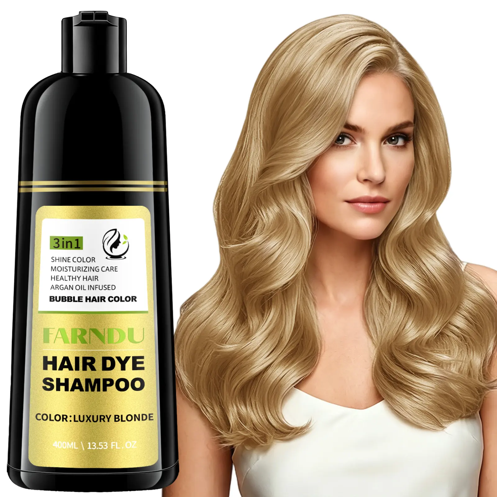 FARNDU Hair Dye 3-in-1 Shampoo Haircare