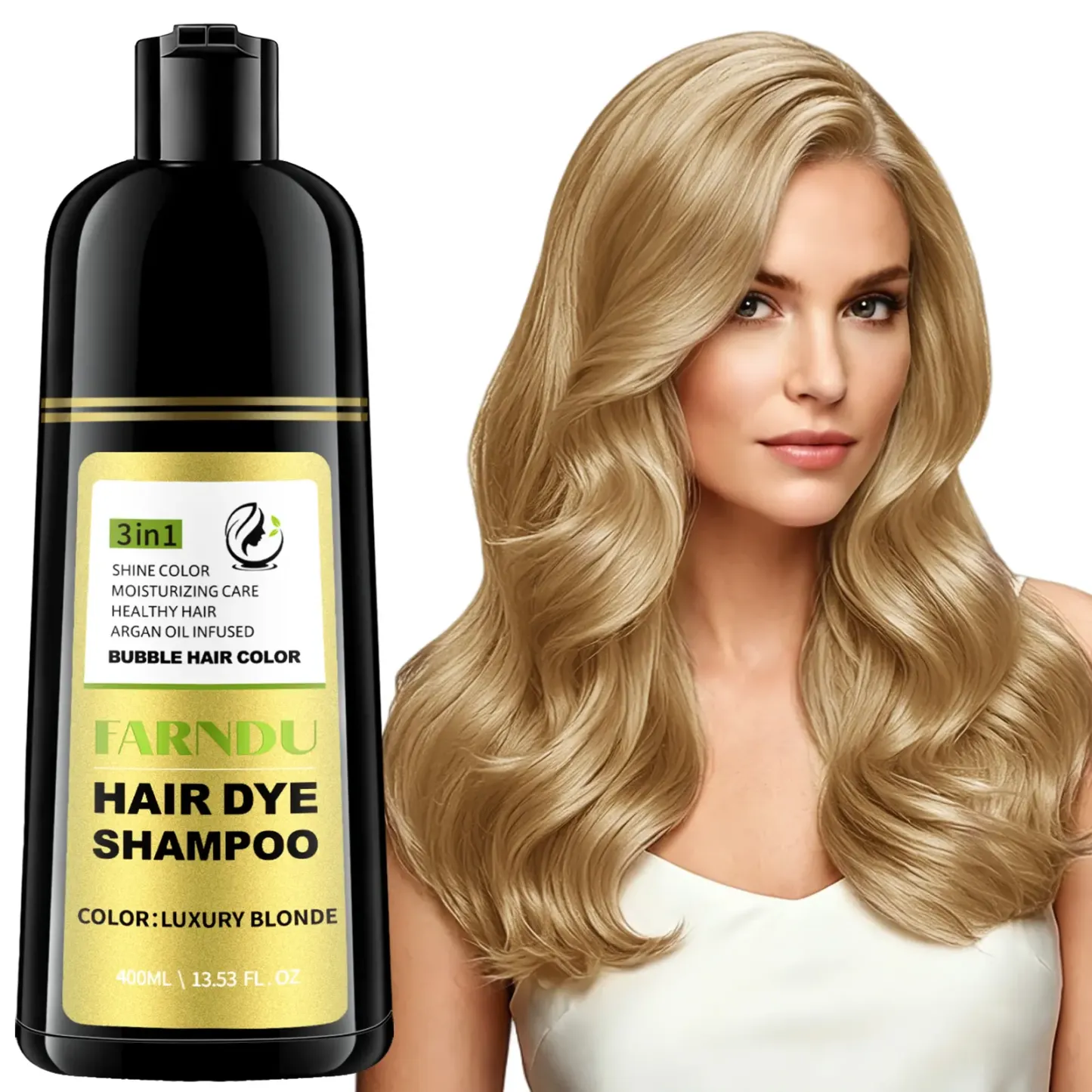 FARNDU Hair Dye 3-in-1 Shampoo Haircare