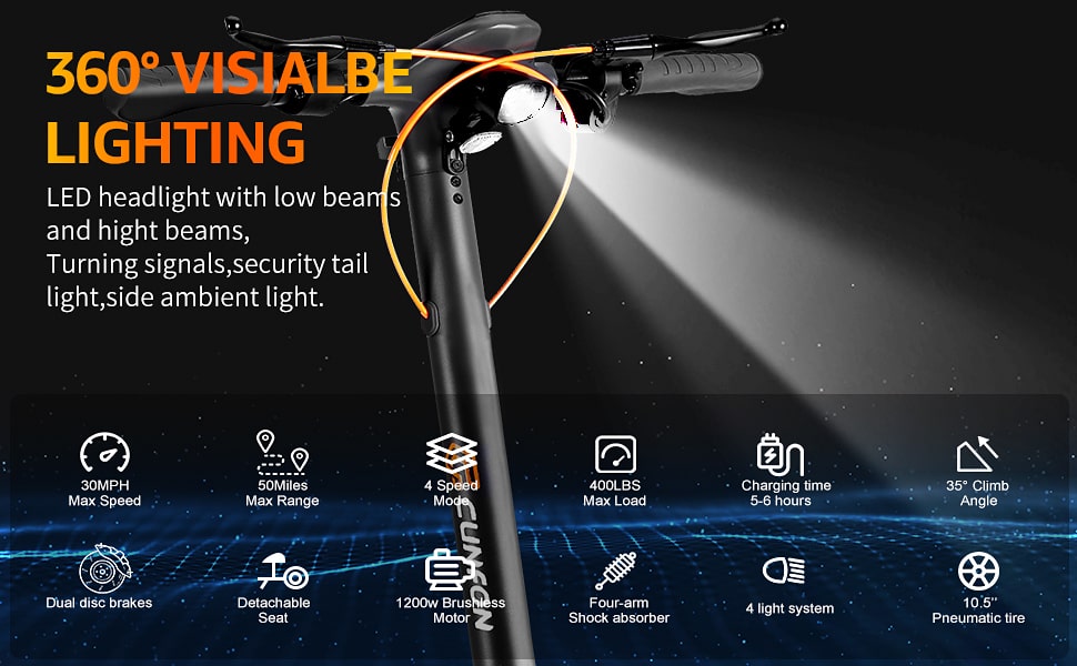 Foldable E-Scooter for Adults