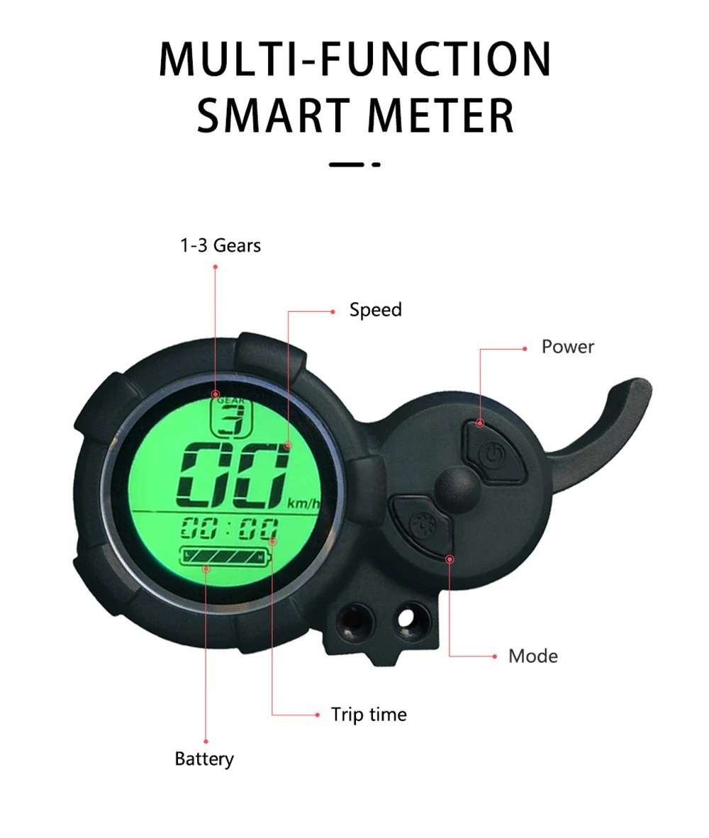 Halo Knight T108 Electric Scooter 10 inch Road Tires 1000W*2 Motor 65km/h Max Speed 52V 28.8Ah Battery 60km Max Range