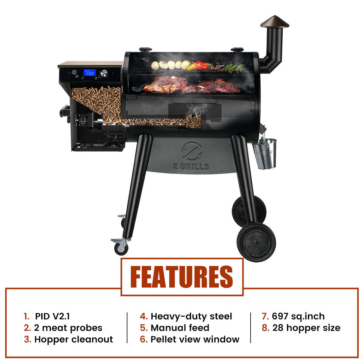 Z GRILLS 7002C3E (2026 UPGRADE)