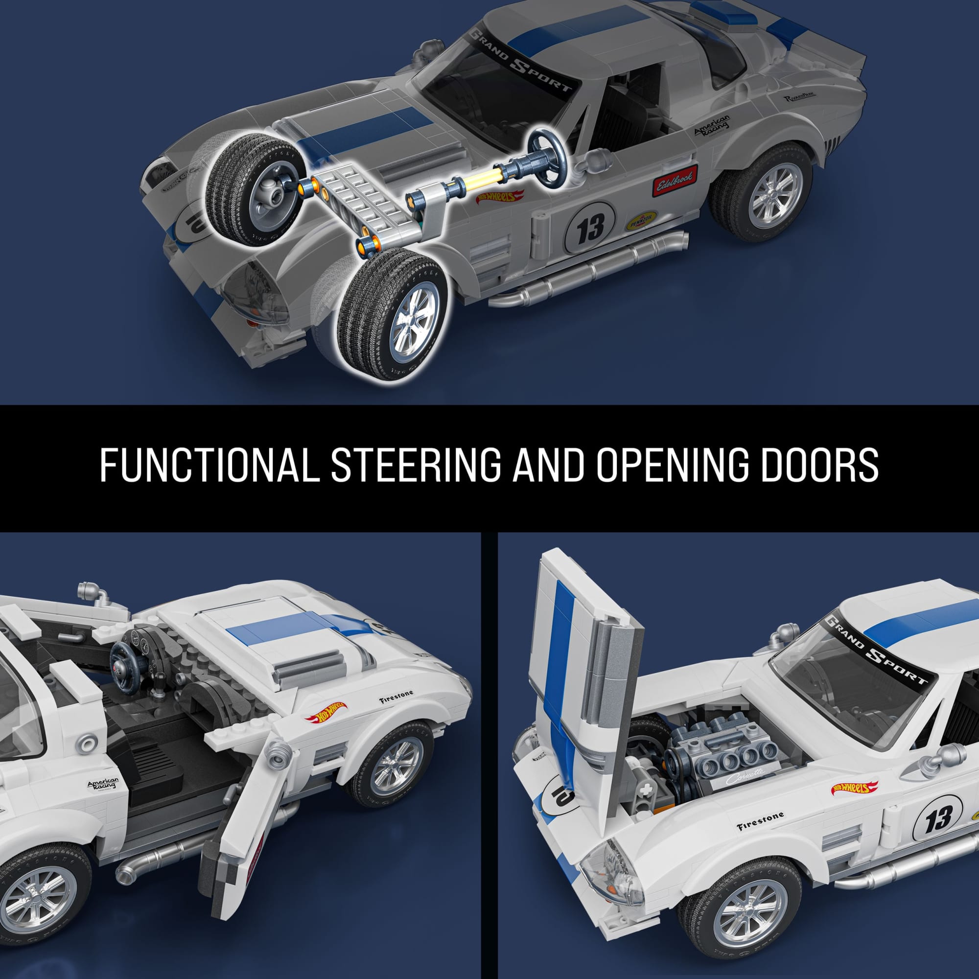 Corvette Grand Sport Building Toy Kit