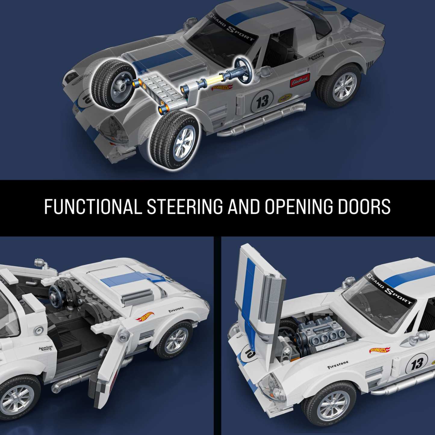 Corvette Grand Sport Building Toy Kit