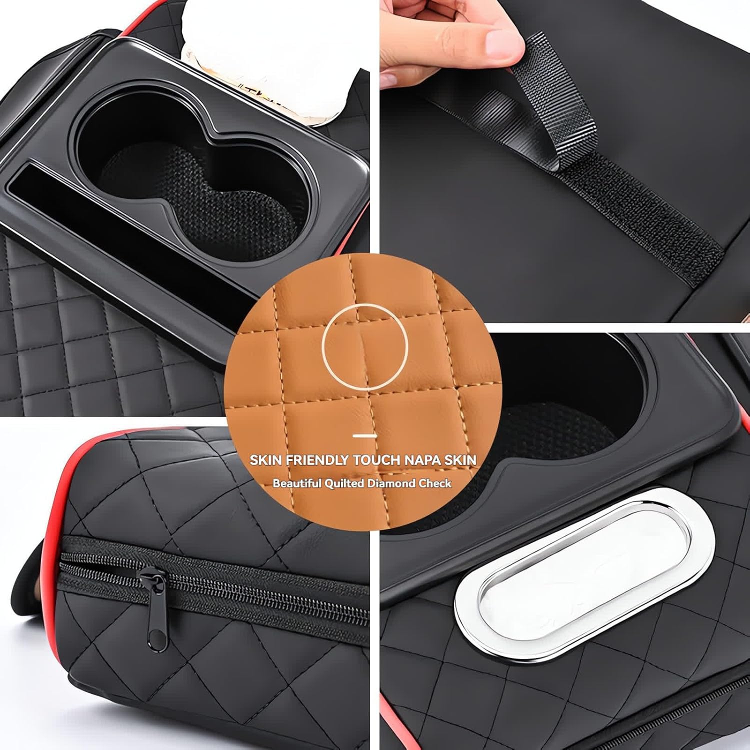 4-in-1 Multi-Functional Car Armrest Organizer