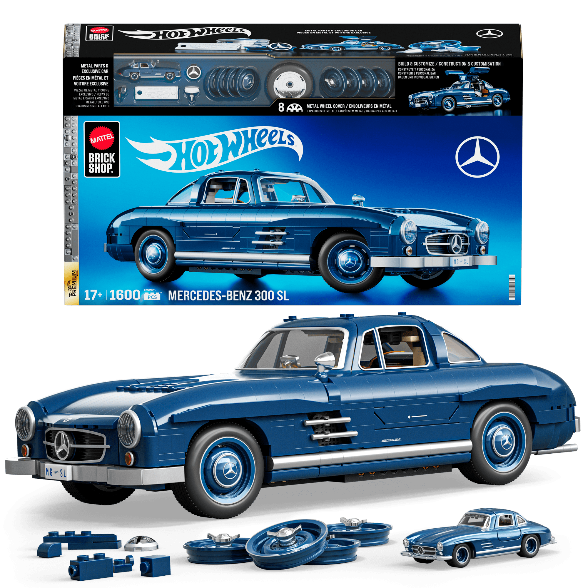 Mercedes-Benz 300 Sl Building Toy Kit