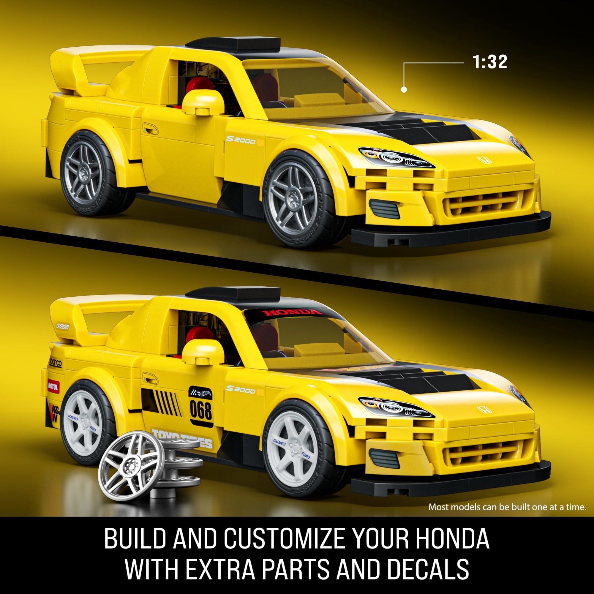 ’07 Honda S2000 Building Toy Kit