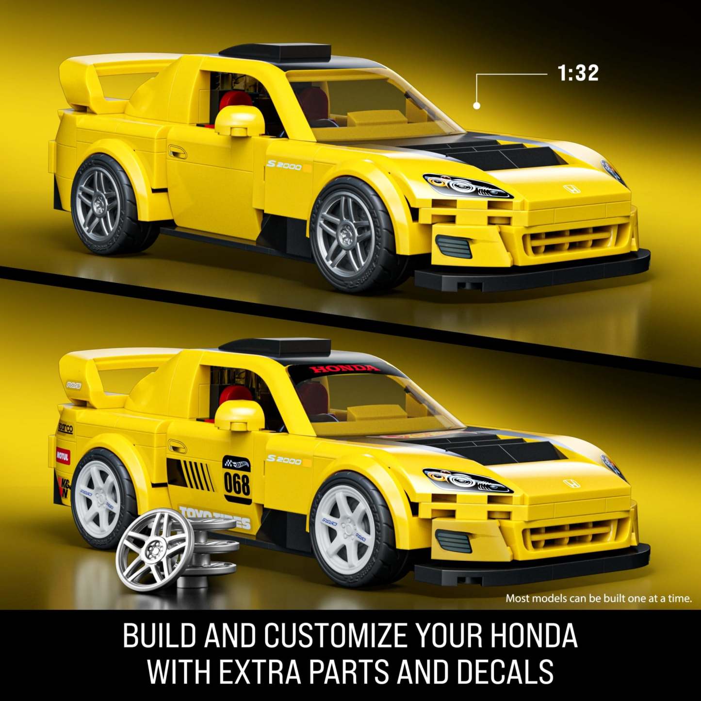 ’07 Honda S2000 Building Toy Kit