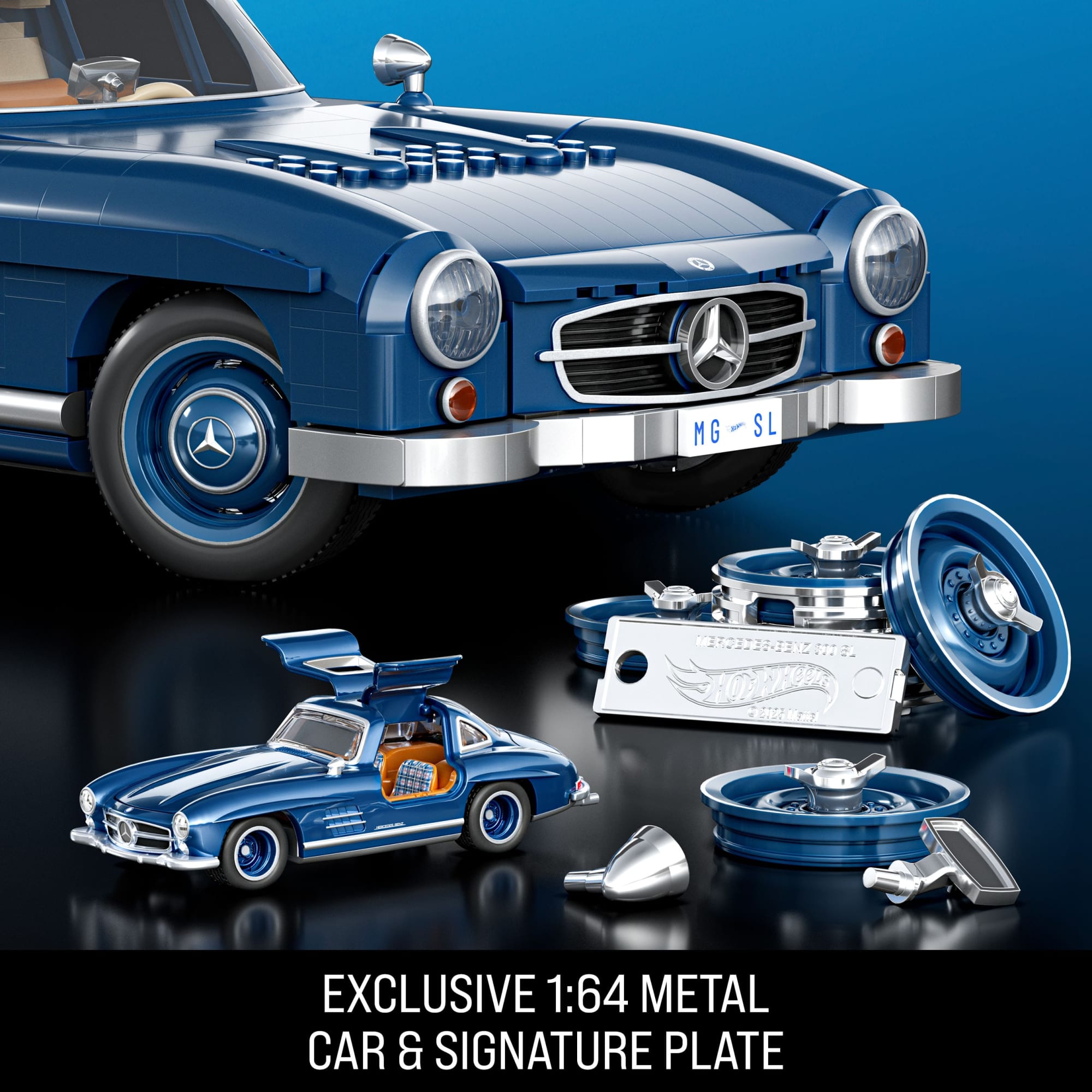 Mercedes-Benz 300 Sl Building Toy Kit