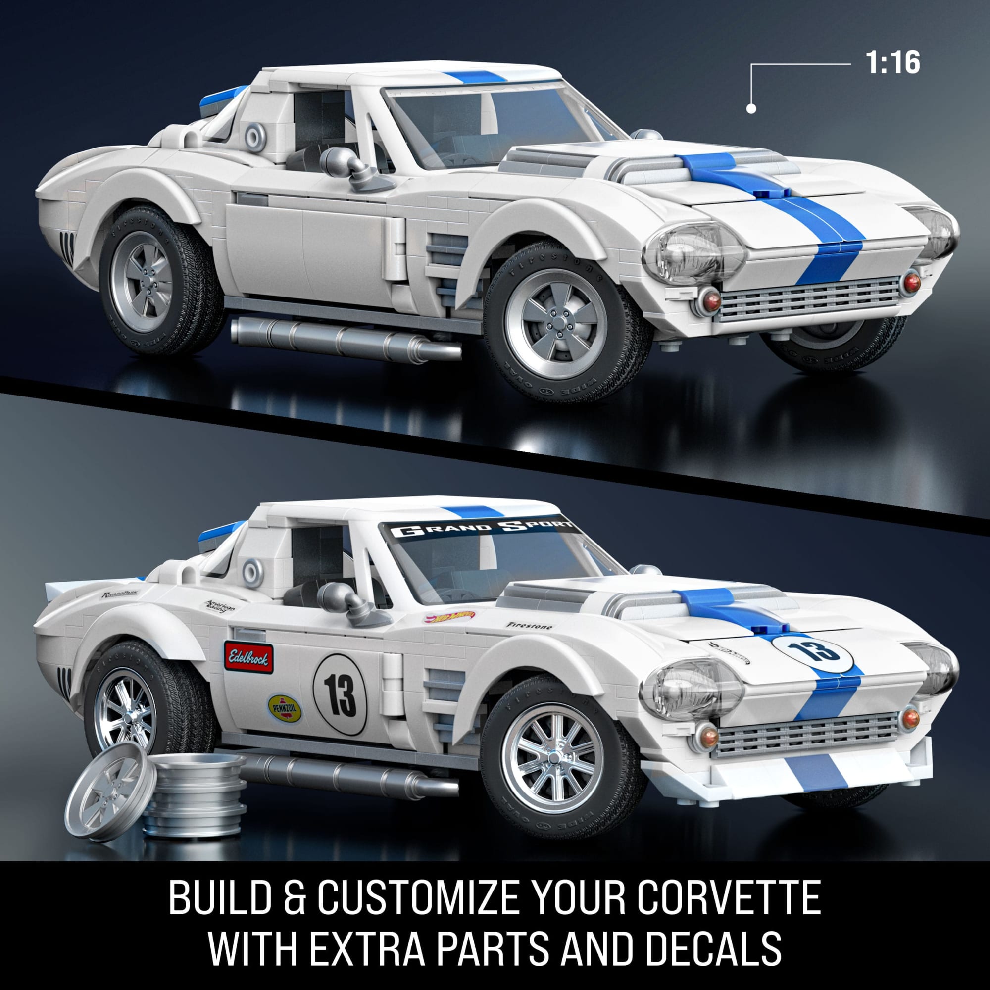 Corvette Grand Sport Building Toy Kit