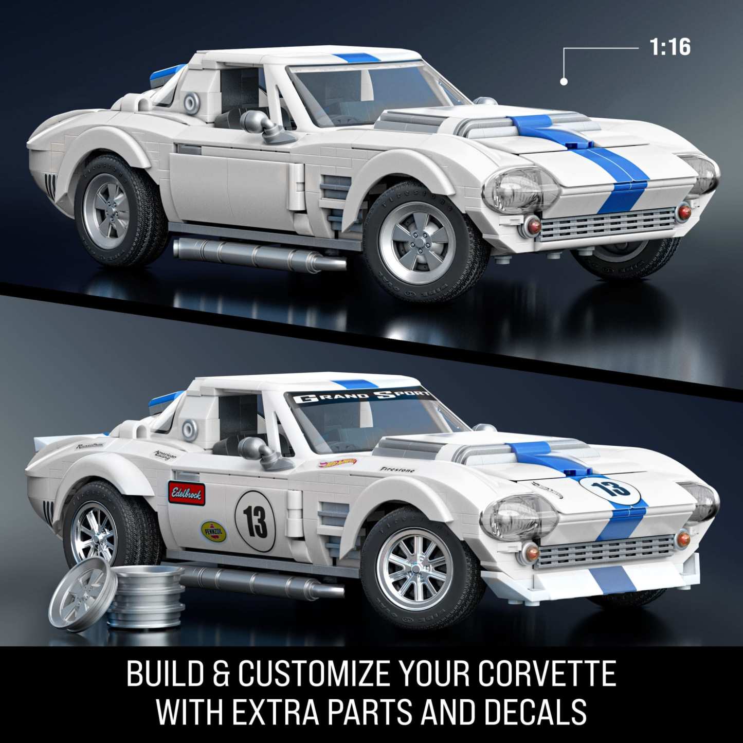 Corvette Grand Sport Building Toy Kit