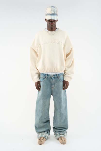 Oak Light Blue Pants