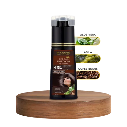 4 IN 1 Hair Coloring Shampoo – Natural Black