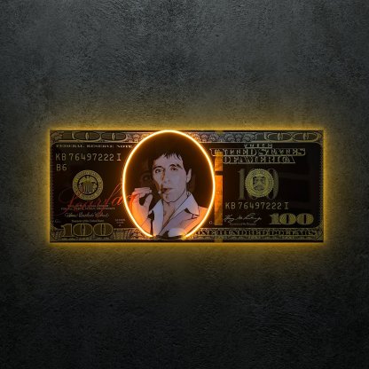 Exclusive Golden Scarface Dollar