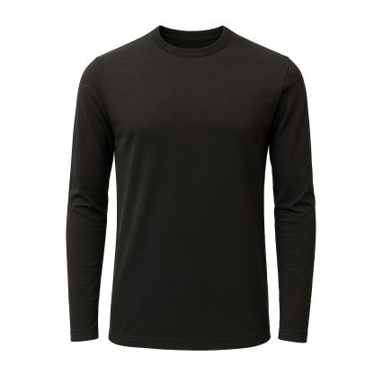 Crew Neck Long Sleeve Tee - 100% U.S. Cotton | Plastic Free