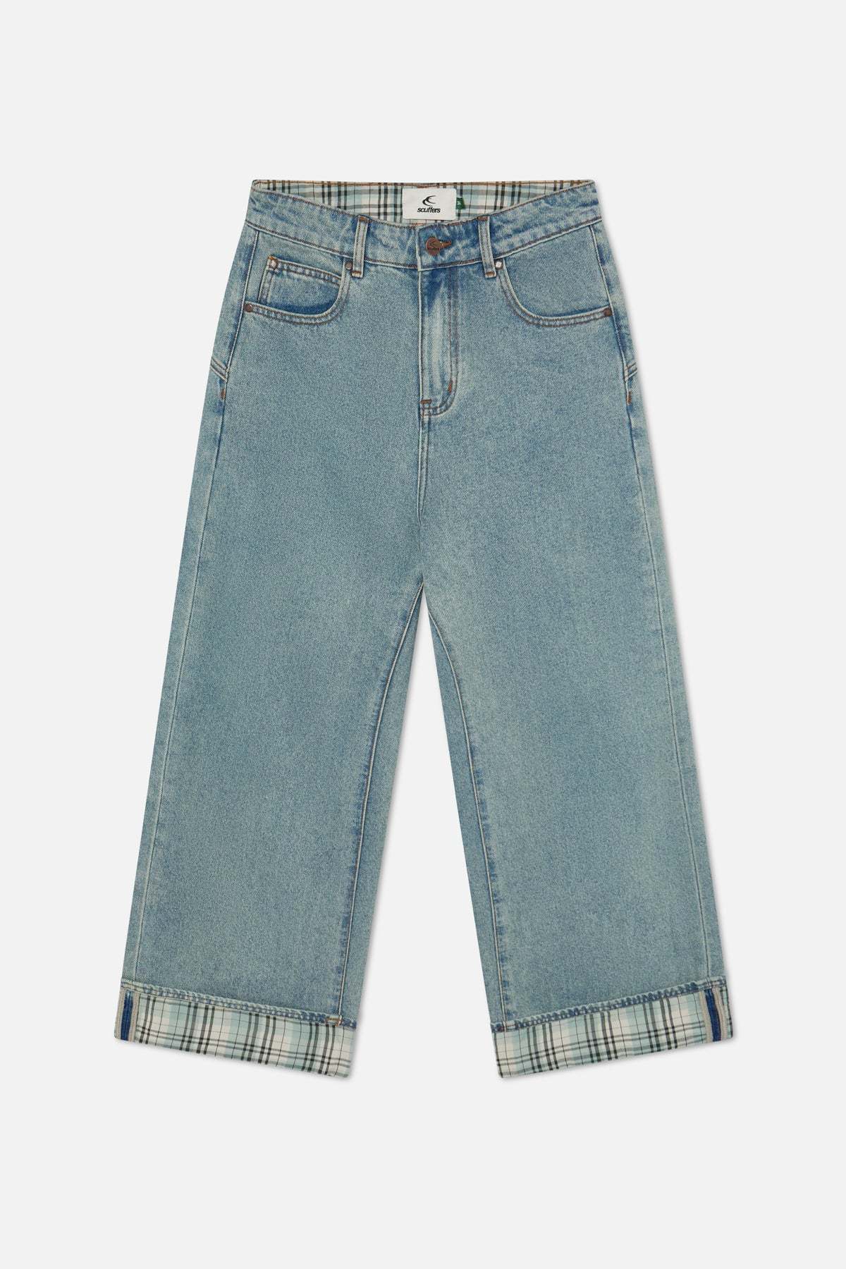 Oak Light Blue Pants