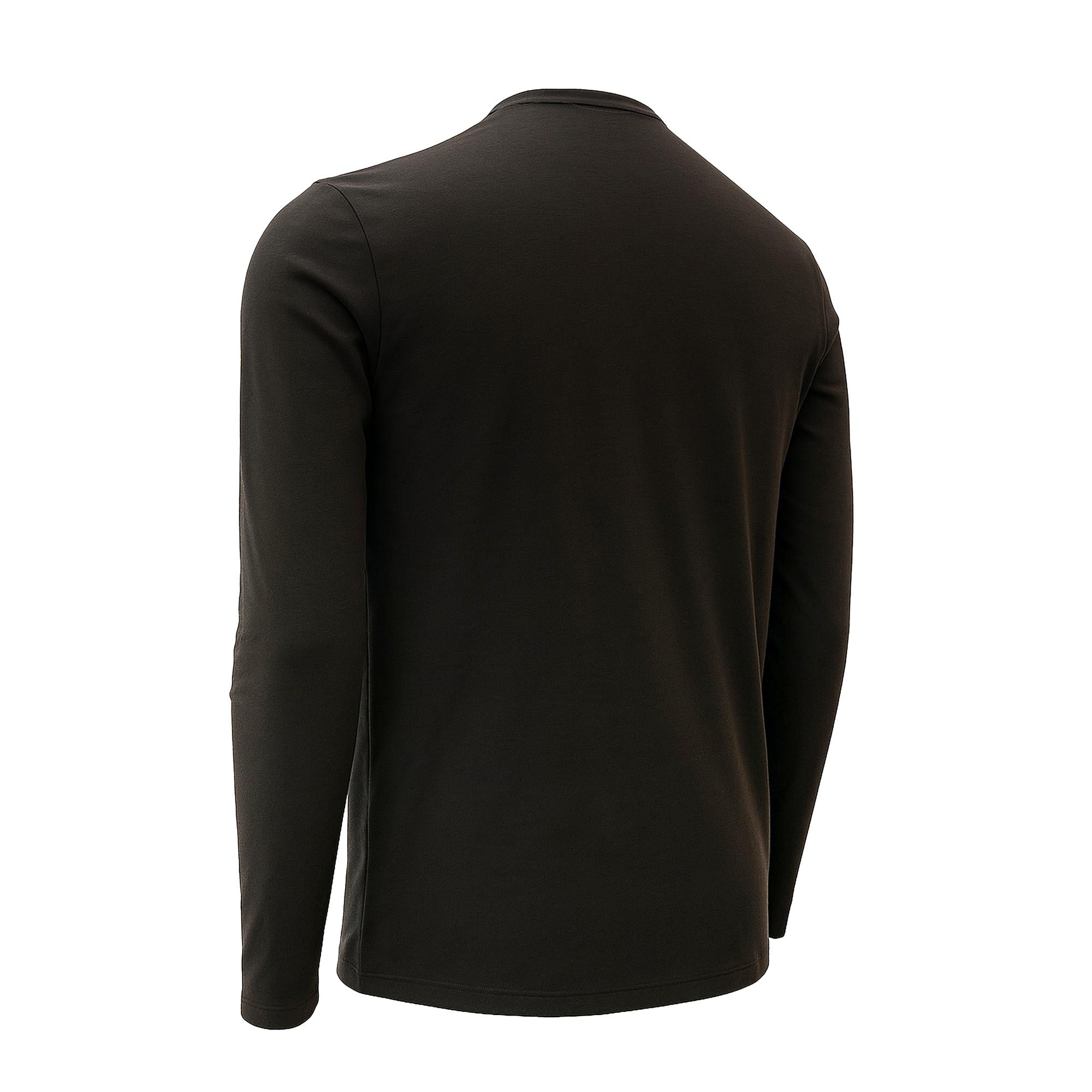 Crew Neck Long Sleeve Tee - 100% U.S. Cotton | Plastic Free