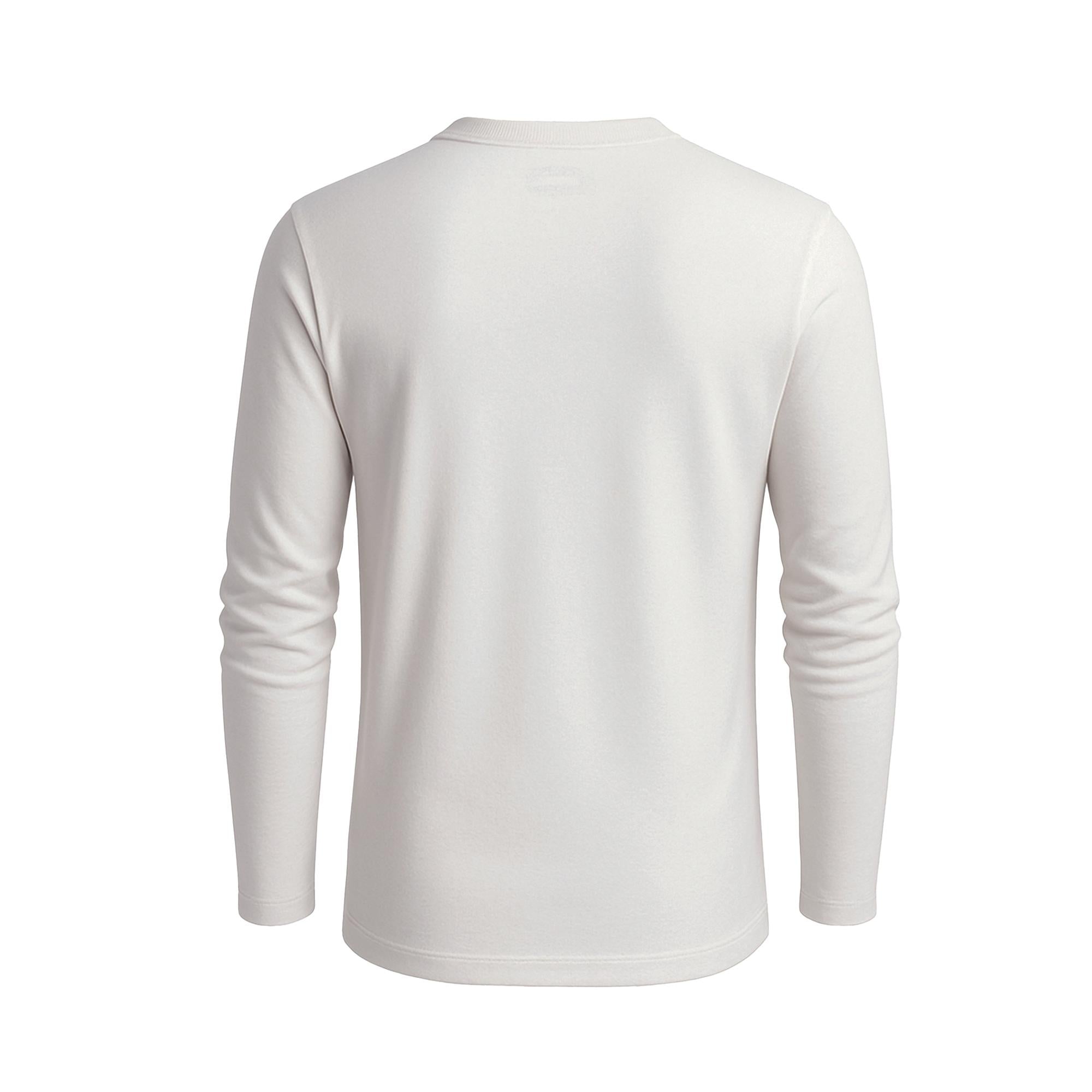Crew Neck Long Sleeve Tee - 100% U.S. Cotton | Plastic Free
