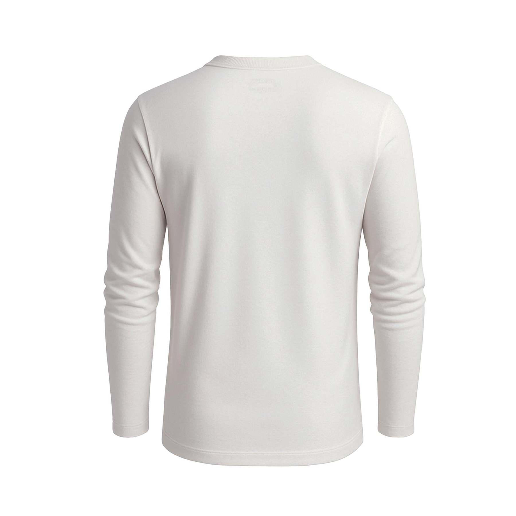 Crew Neck Long Sleeve Tee - 100% U.S. Cotton | Plastic Free