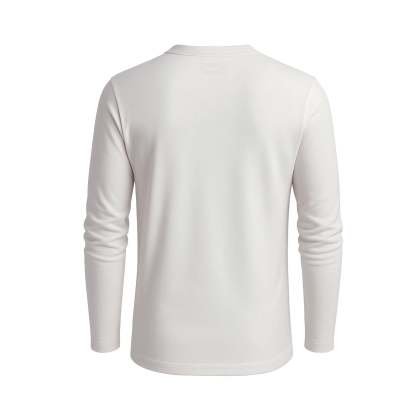 Crew Neck Long Sleeve Tee - 100% U.S. Cotton | Plastic Free