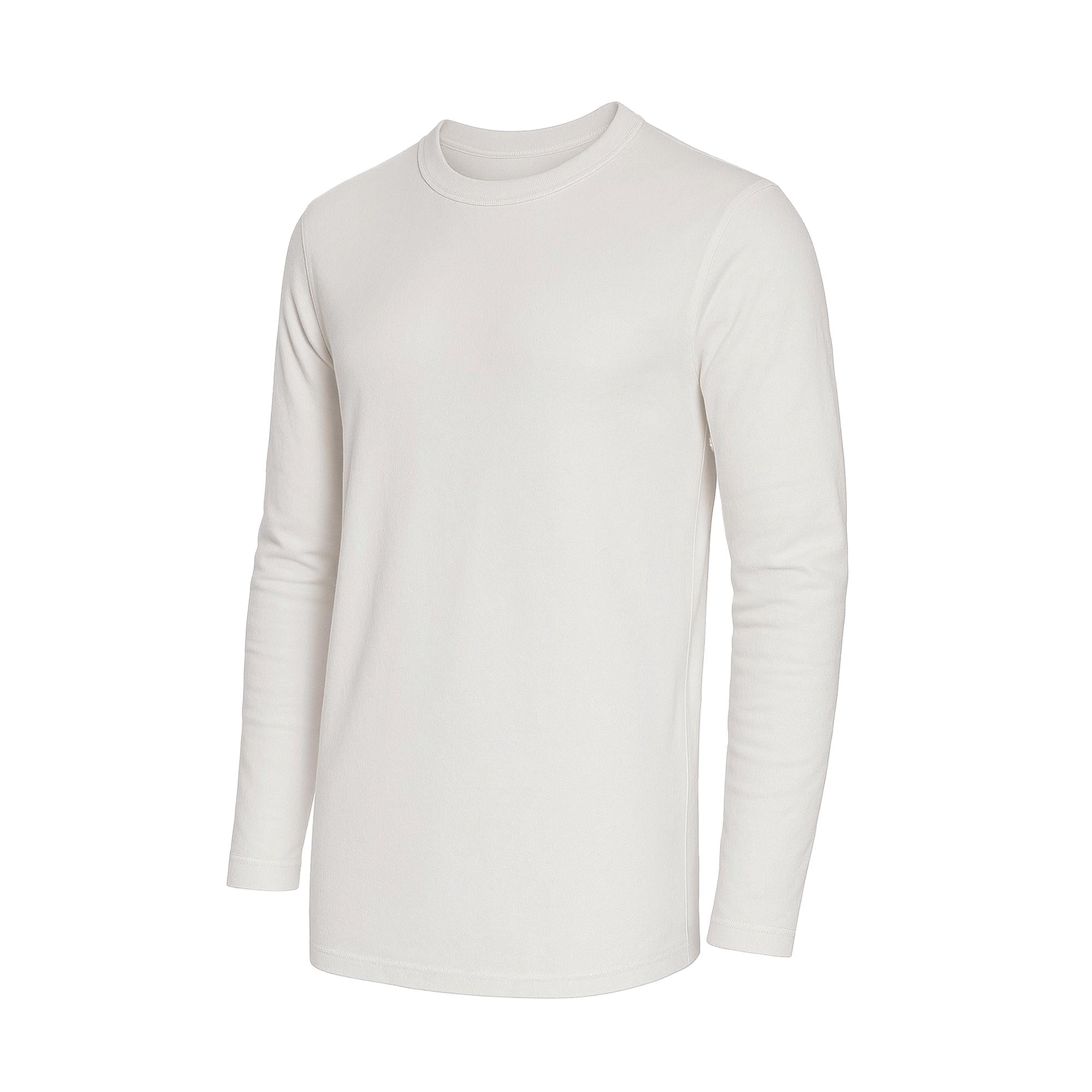 Crew Neck Long Sleeve Tee - 100% U.S. Cotton | Plastic Free