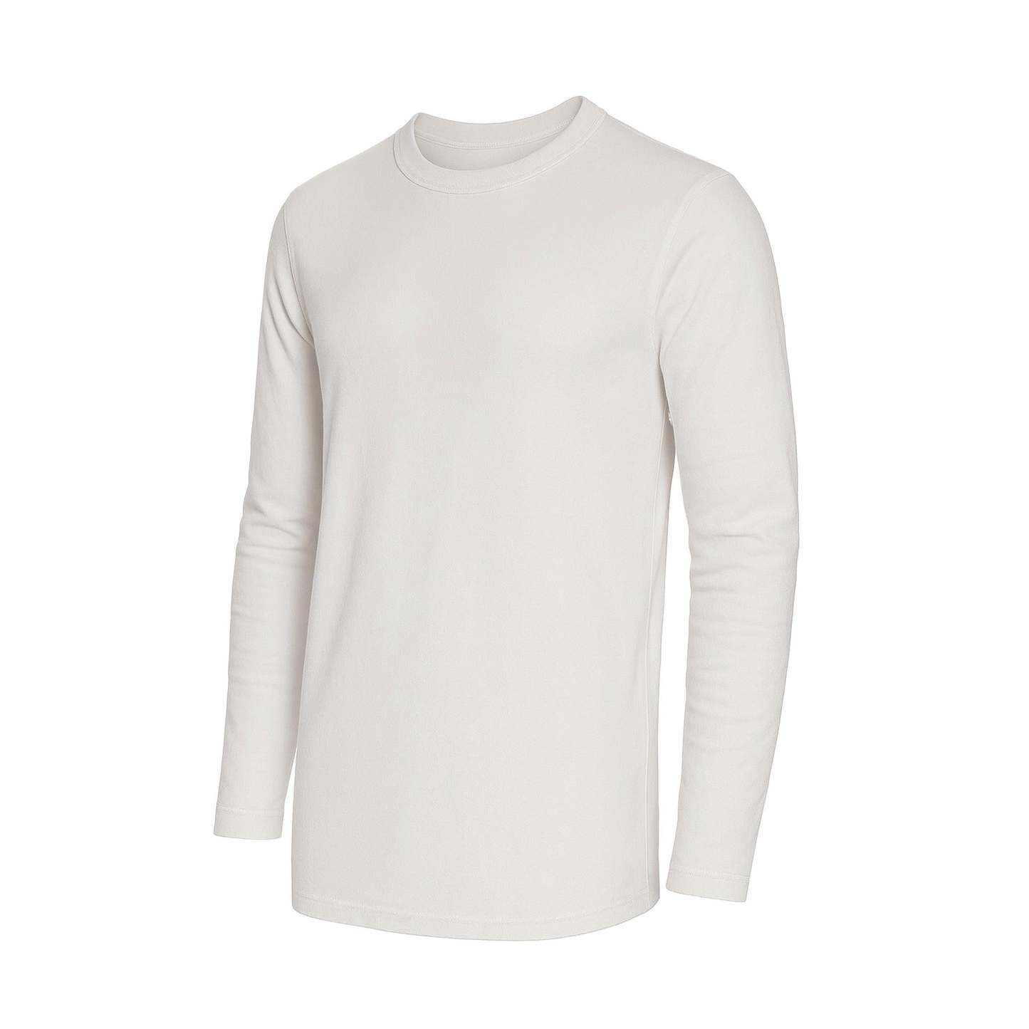 Crew Neck Long Sleeve Tee - 100% U.S. Cotton | Plastic Free