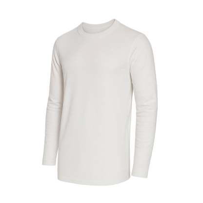 Crew Neck Long Sleeve Tee - 100% U.S. Cotton | Plastic Free