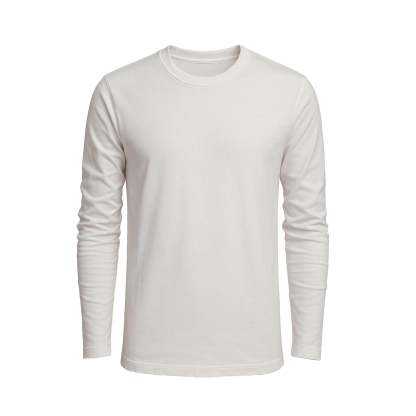 Crew Neck Long Sleeve Tee - 100% U.S. Cotton | Plastic Free