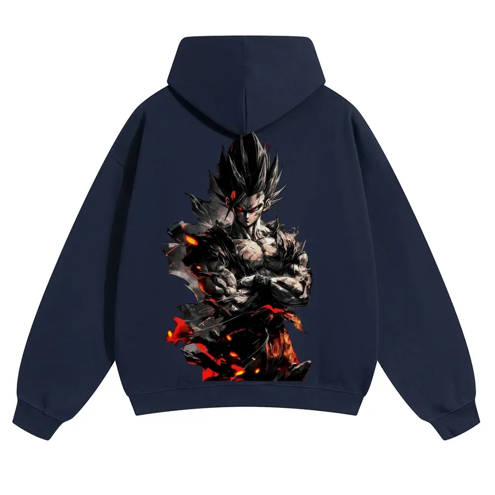 Dragon Ball DBZ Goku Unisex FallFreshness outfits men streetwear 80s 90s graphic tees cotton Anime funny 300g Hoodies men gifts