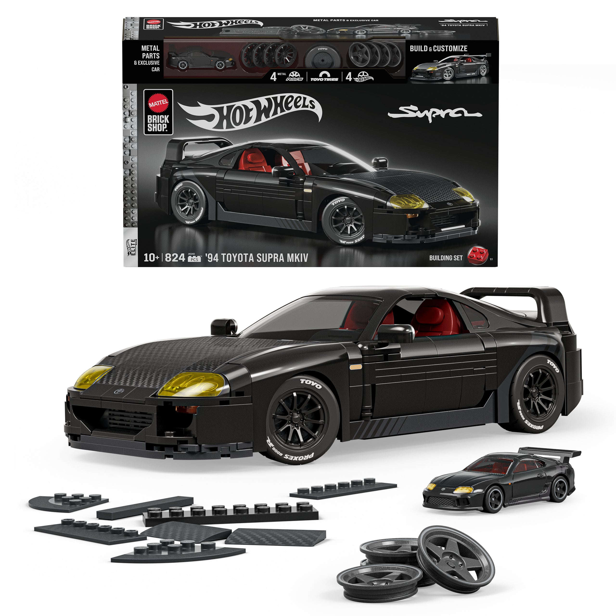 ’94 Toyota Supra Mkiv Building Toy Kit