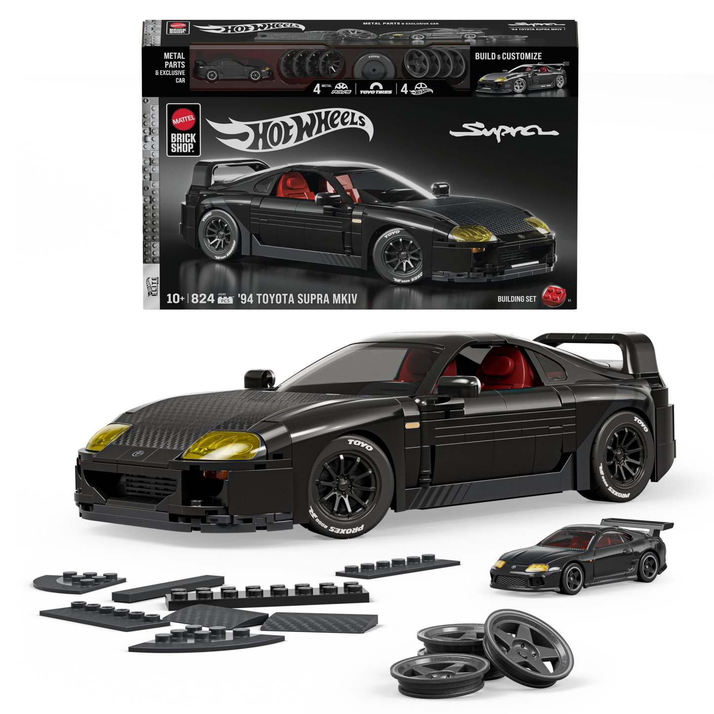 ’94 Toyota Supra Mkiv Building Toy Kit