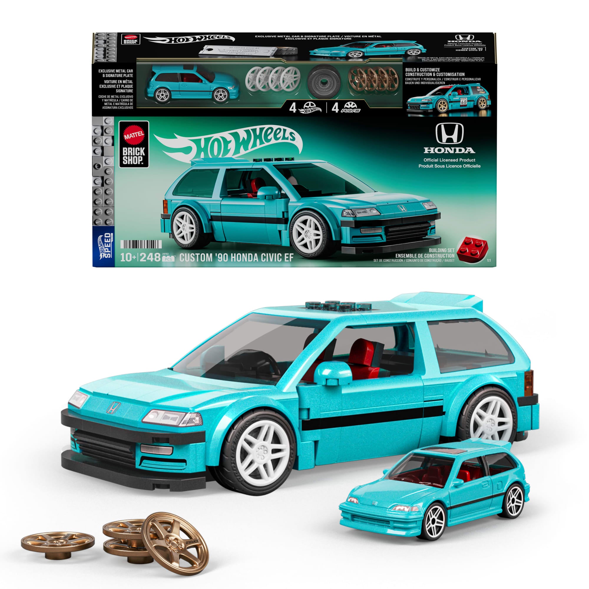 ’90 Honda Civic Ef Building Toy Kit