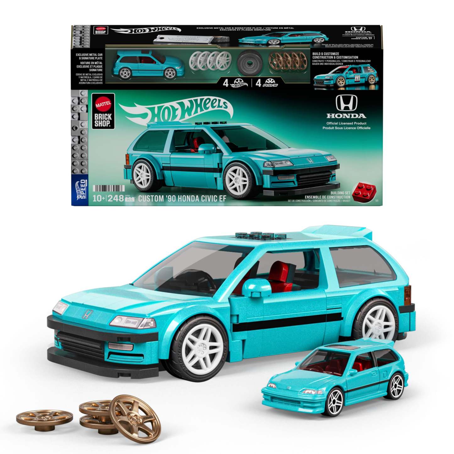 ’90 Honda Civic Ef Building Toy Kit