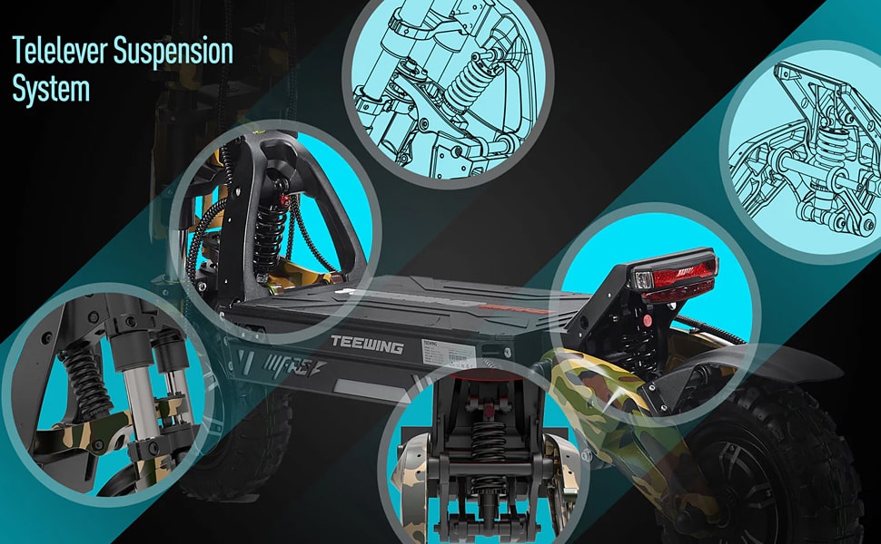 Dual Motor Electric Scooter