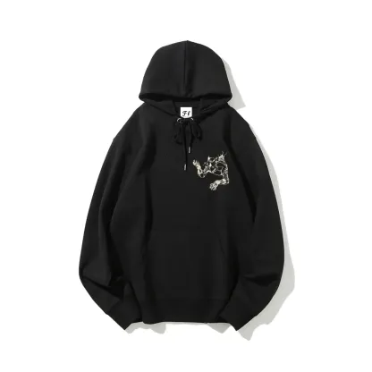 Killer Queen JoJo Character Graphic Hoodie Made in USA | Premium Cotton Streetwear Sweatshirt | JoJo’s Bizarre Adventure Inspired Pullover | Unisex Anime Hoodie Oversized Fit