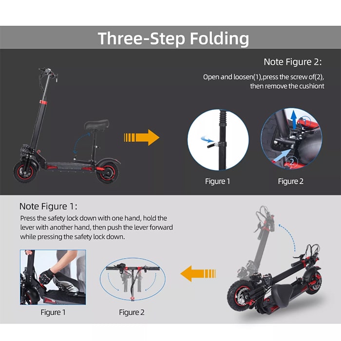 Adult Electric Scooter with Seat