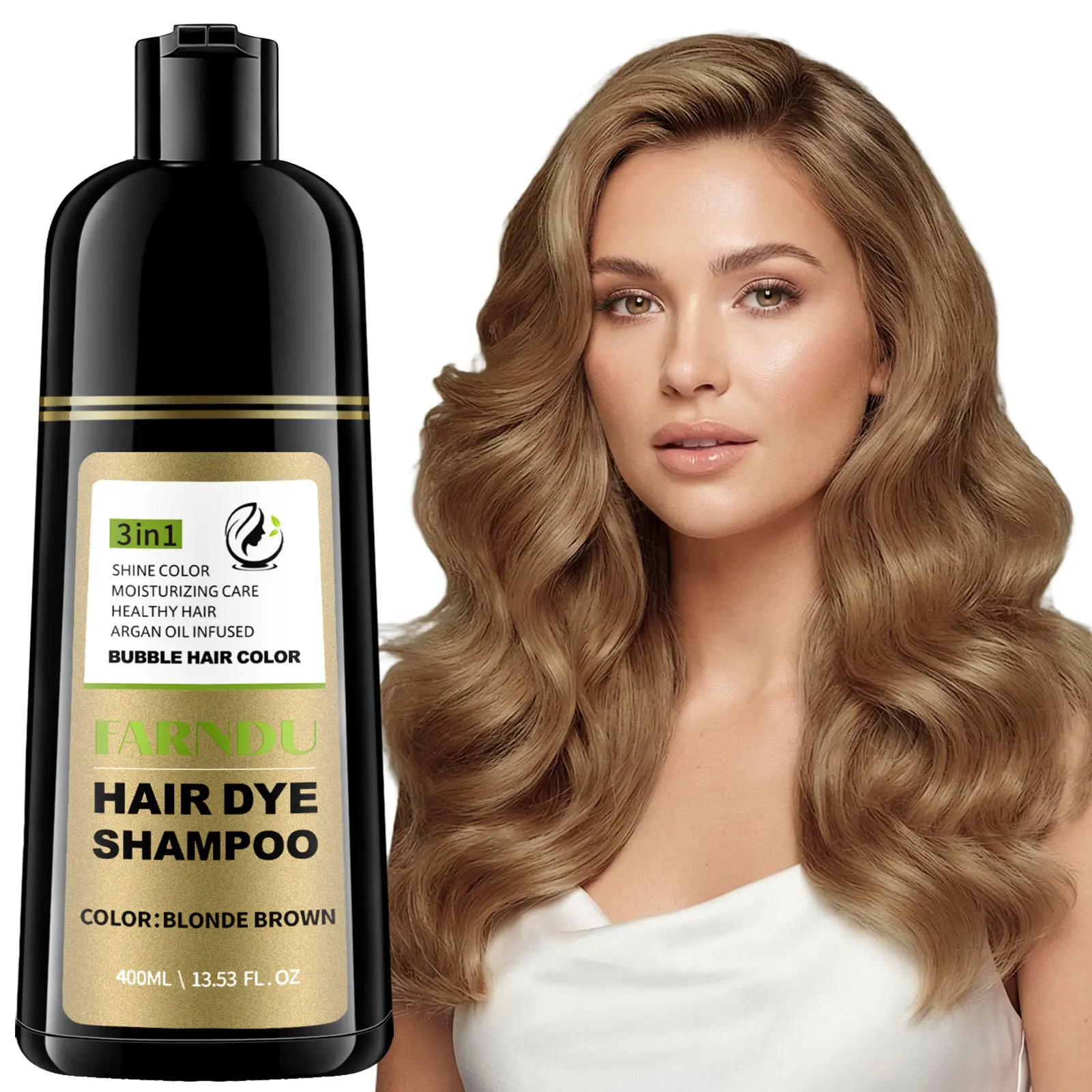 FARNDU Hair Dye 3-in-1 Shampoo Haircare