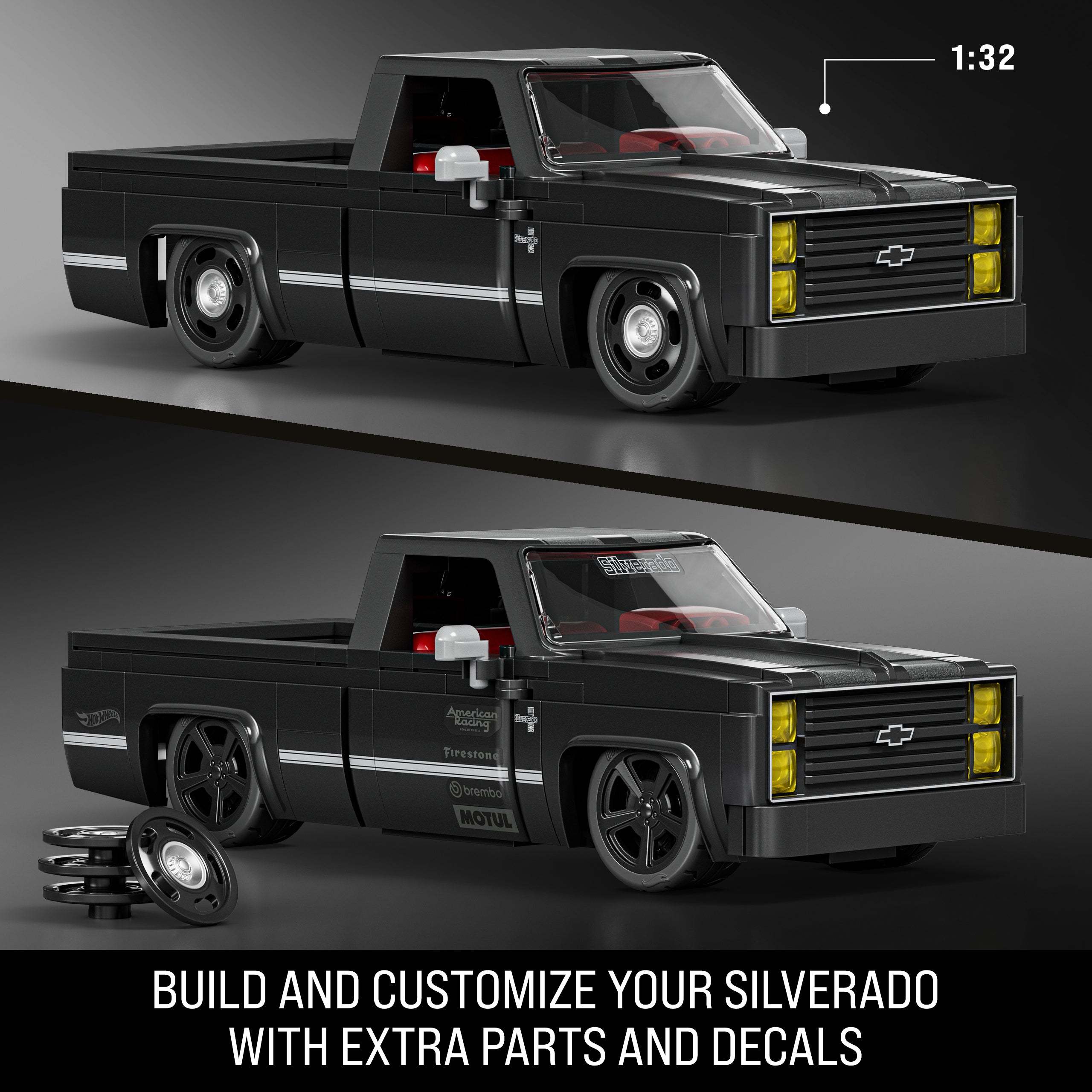 ’83 Chevy Silverado Building Toy Kit