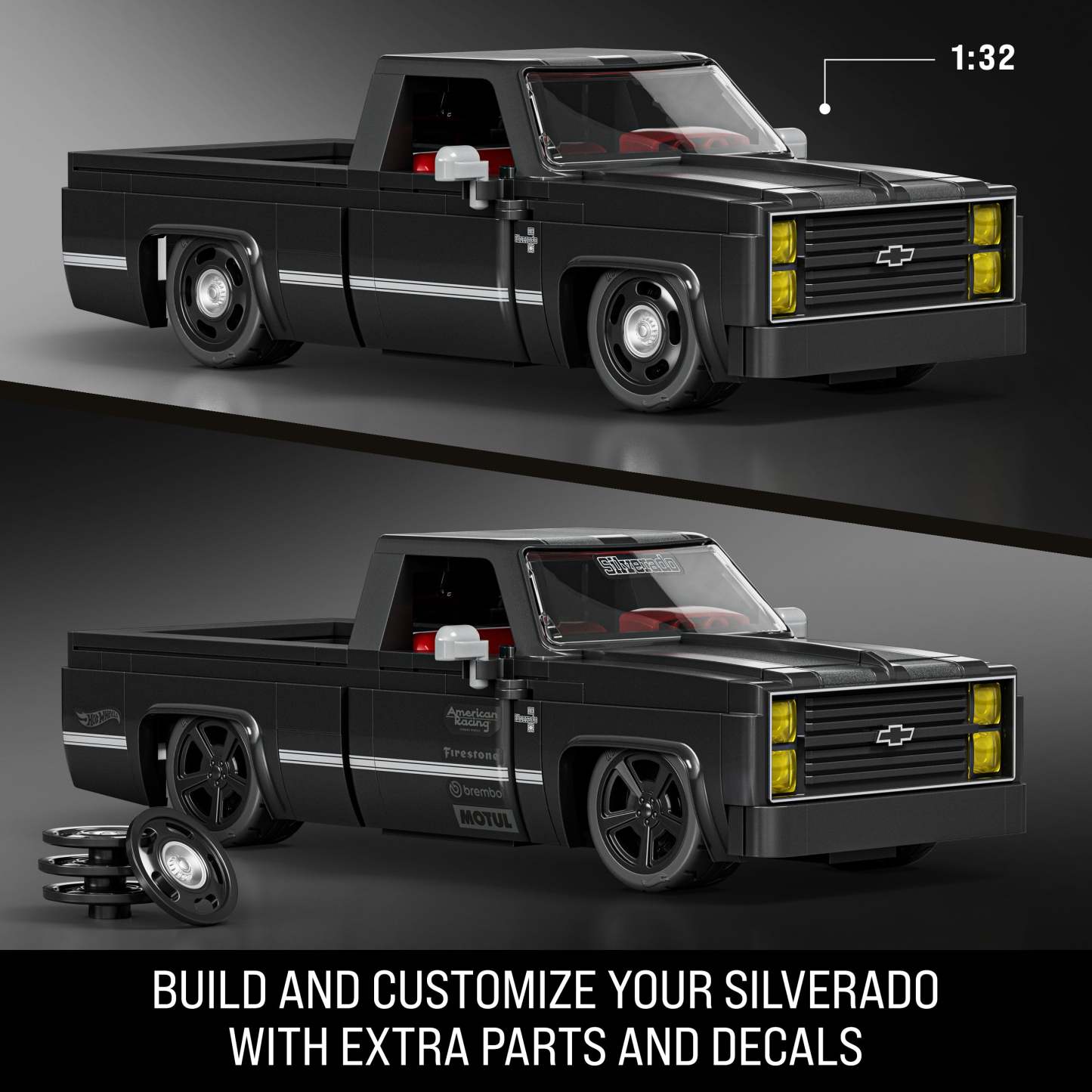 ’83 Chevy Silverado Building Toy Kit
