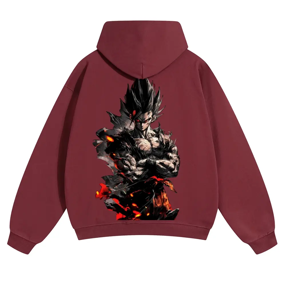 Dragon Ball DBZ Goku Unisex FallFreshness outfits men streetwear 80s 90s graphic tees cotton Anime funny 300g Hoodies men gifts