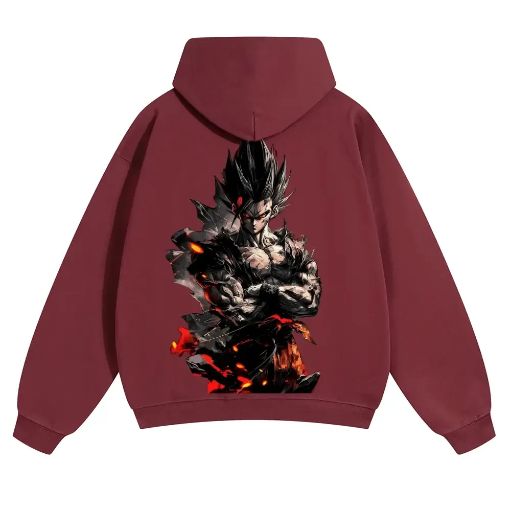 Dragon Ball DBZ Goku Unisex FallFreshness outfits men streetwear 80s 90s graphic tees cotton Anime funny 300g Hoodies men gifts