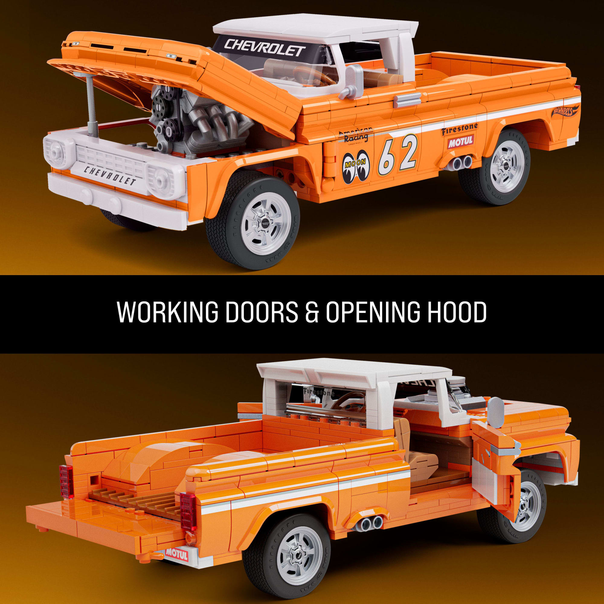 ’62 Chevy Pickup Building Toy Kit