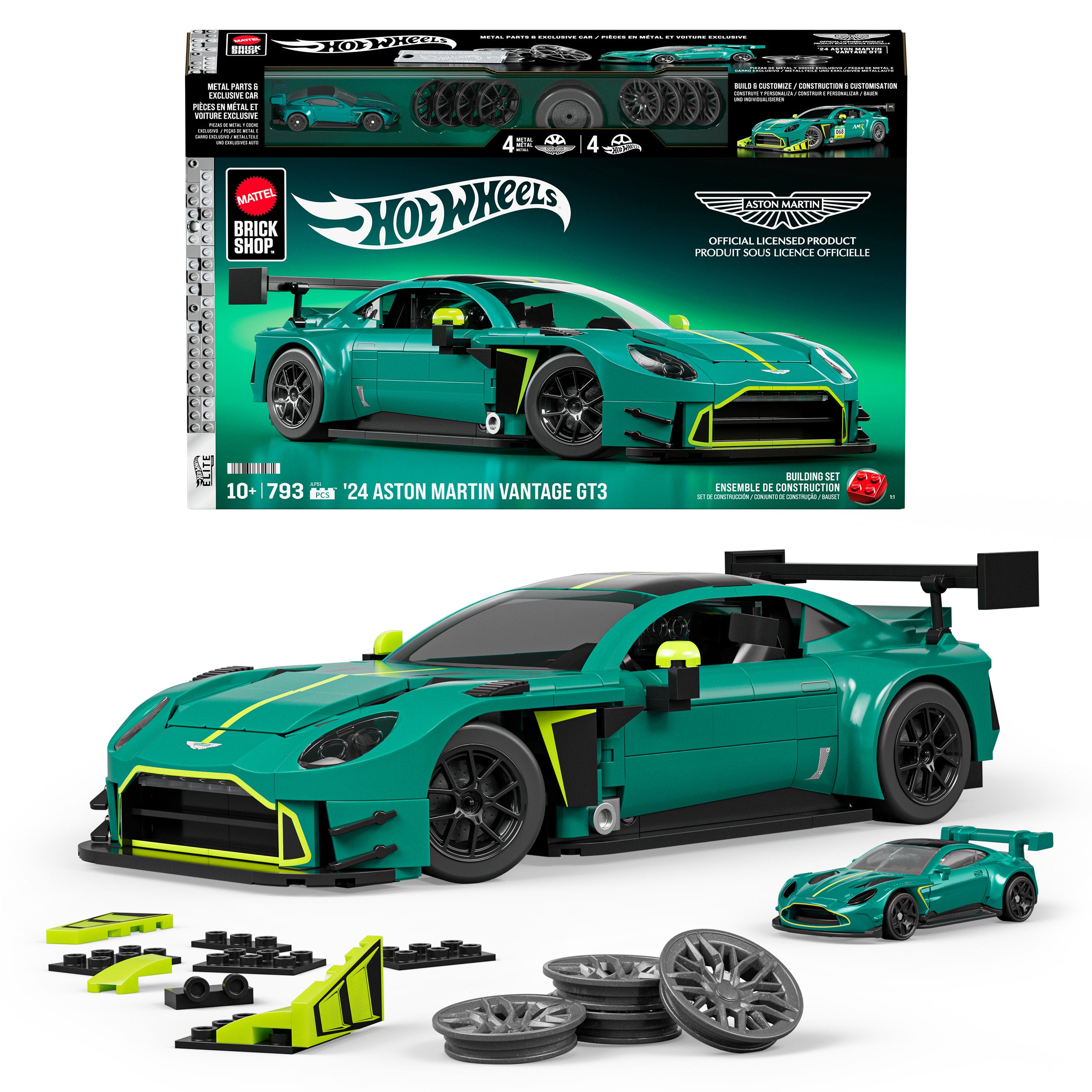 ’24 Aston Martin Vantage Gt3 Building Toy Kit