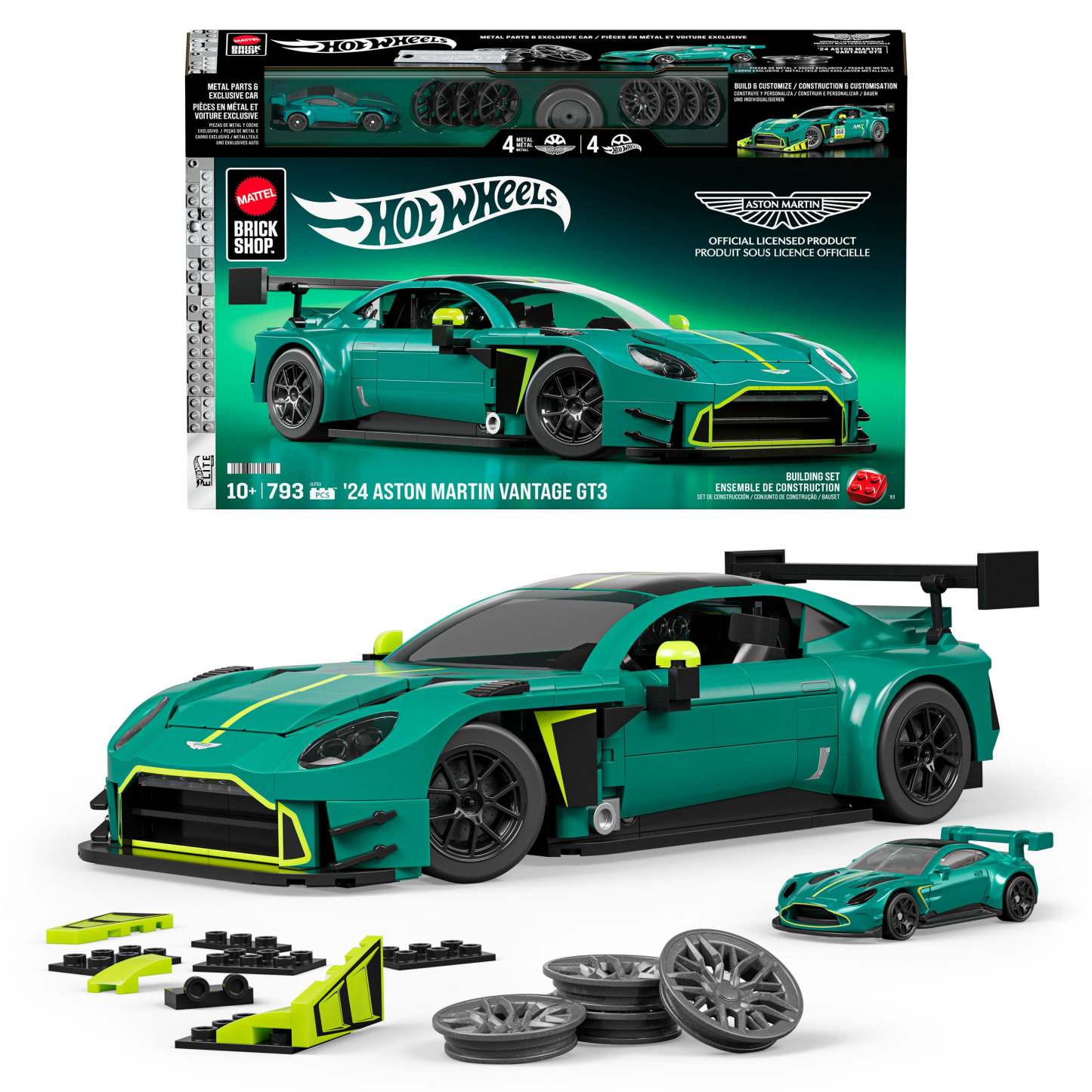 ’24 Aston Martin Vantage Gt3 Building Toy Kit