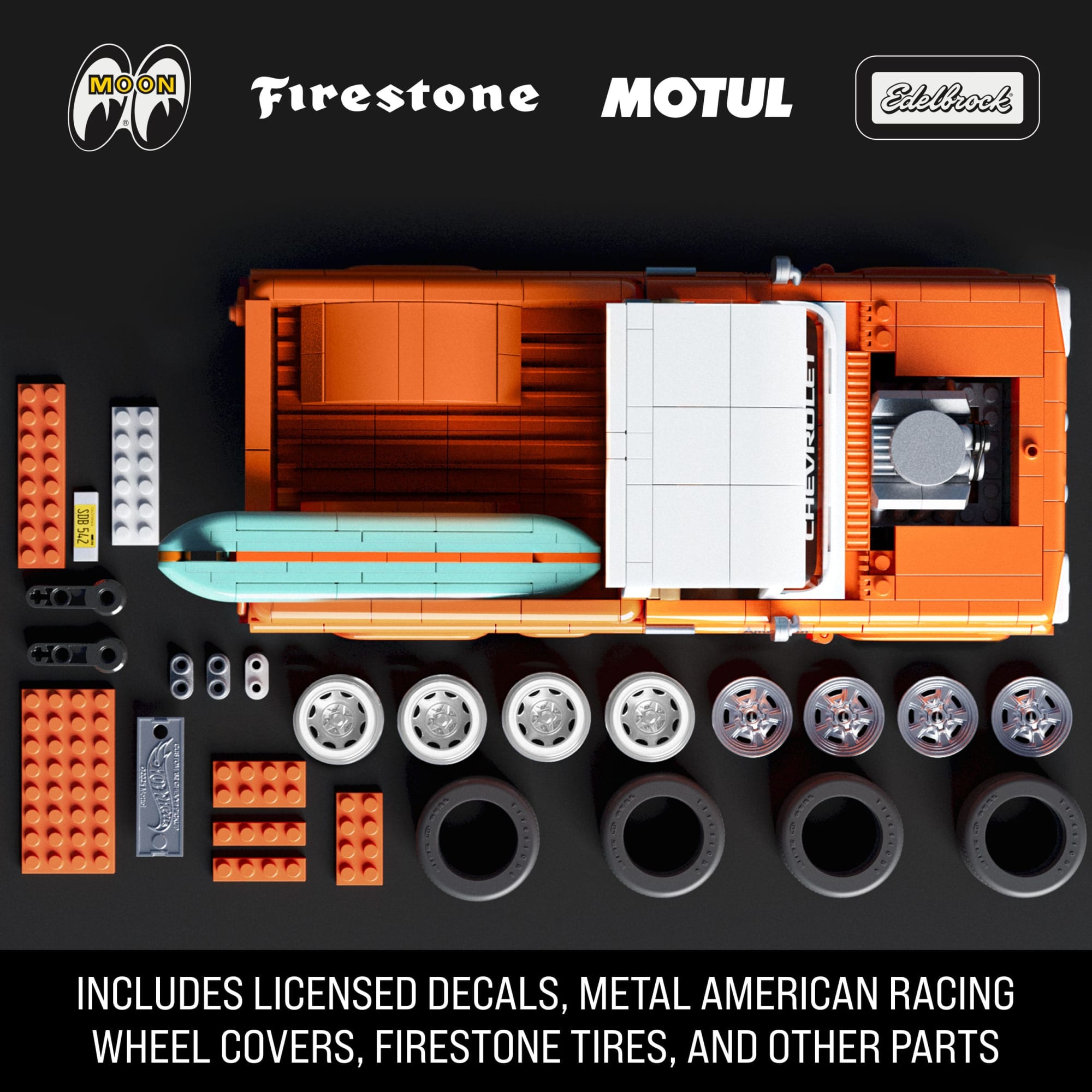 ’62 Chevy Pickup Building Toy Kit