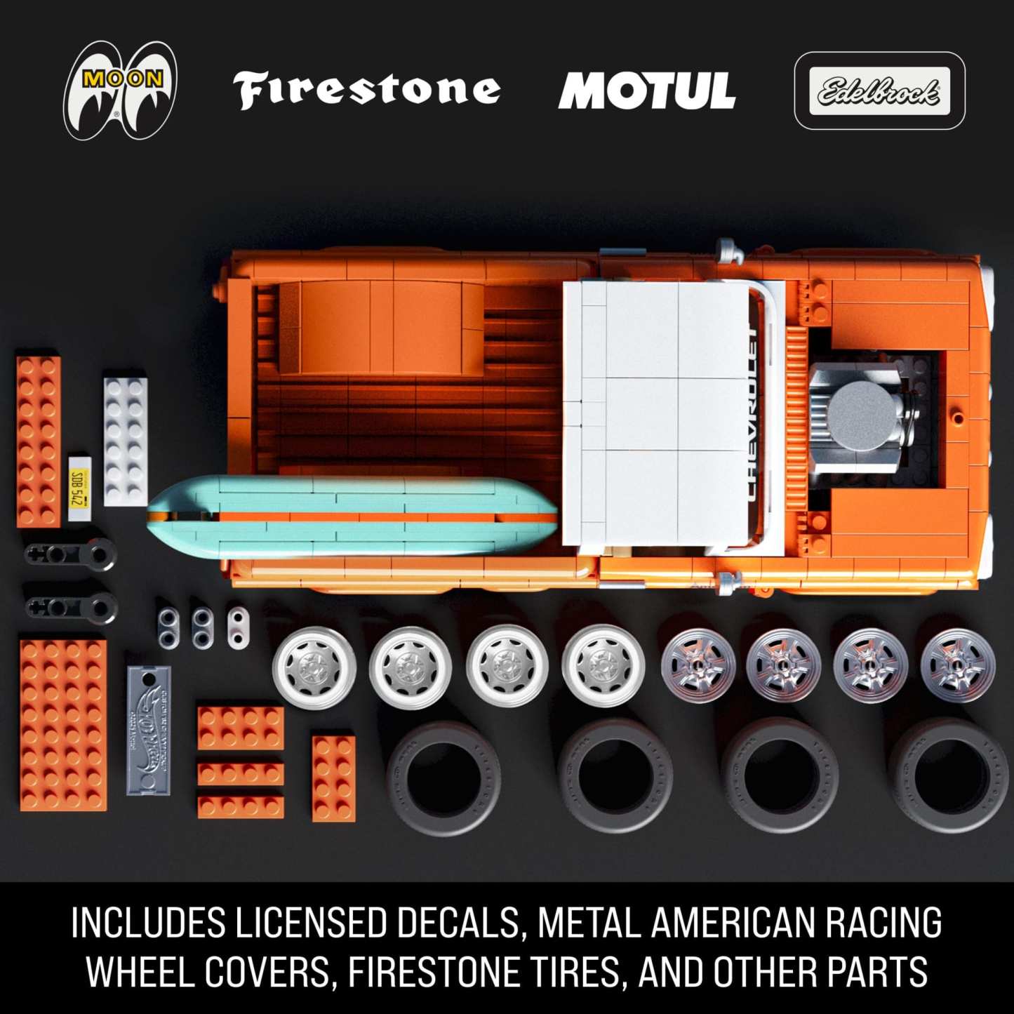 ’62 Chevy Pickup Building Toy Kit